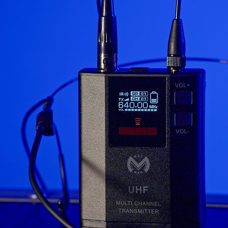 UHF 1000 M + UHF 1000 Bodypack Mac Mah