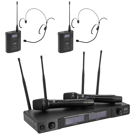 Mac Mah UHF 2000 M + 2 UHF 1000 Bodypack