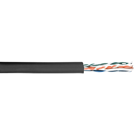 Flexible CAT5E 100 m Noir Dap