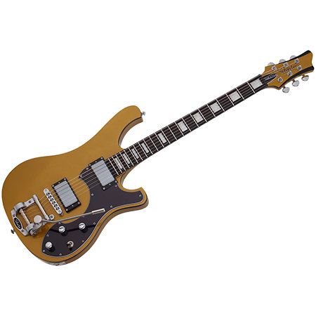 Schecter Stargazer-6 Vibrato Metallic Gold
