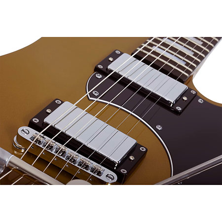 Stargazer-6 Vibrato Metallic Gold Schecter