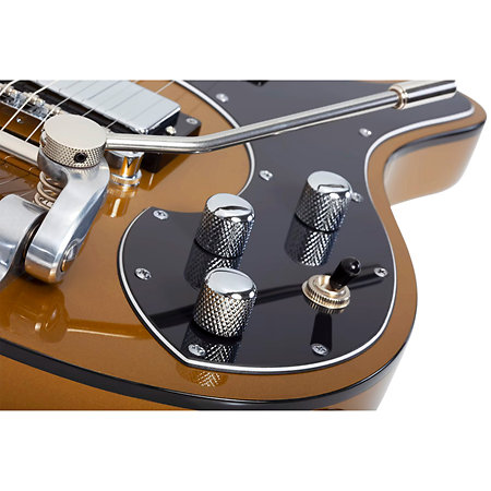 Stargazer-6 Vibrato Metallic Gold Schecter