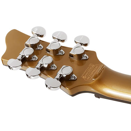Stargazer-6 Vibrato Metallic Gold Schecter