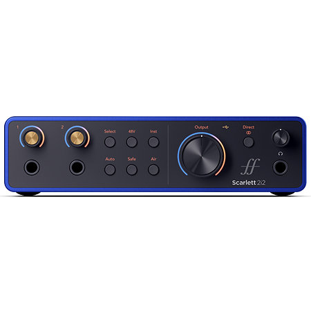 Focusrite Scarlett 2I2 4th Gen 40th Anniversary Edition - Audio