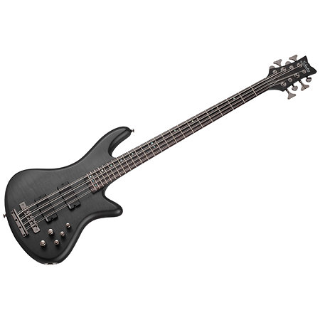 Schecter Stiletto Studio 8 See Thru Black Satin