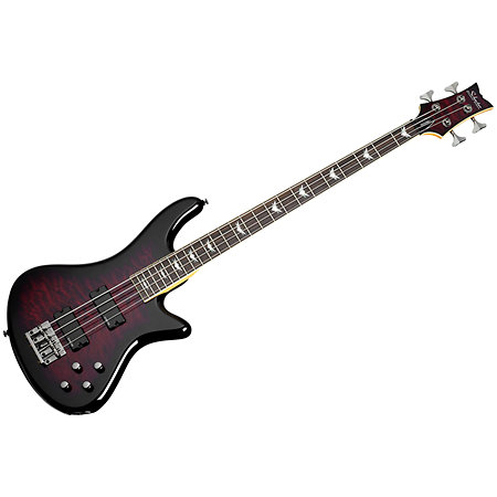 Schecter Stiletto Extreme 4 See Thru Black