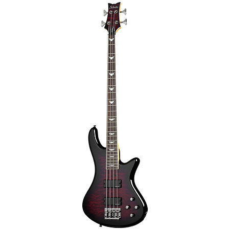 Stiletto Extreme 4 See Thru Black Schecter