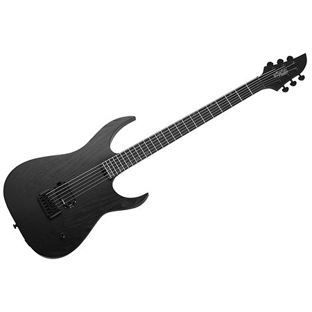 Schecter KM-6 MK-III EX Bariton Satin Black Open Pore
