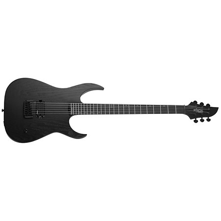 KM-6 MK-III EX Bariton Satin Black Open Pore Schecter