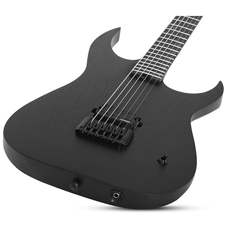 KM-6 MK-III EX Bariton Satin Black Open Pore Schecter