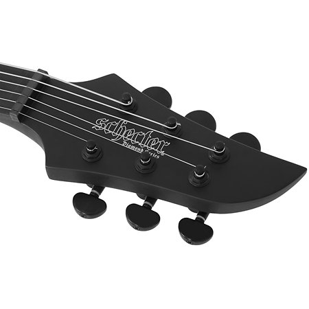 KM-6 MK-III EX Bariton Satin Black Open Pore Schecter