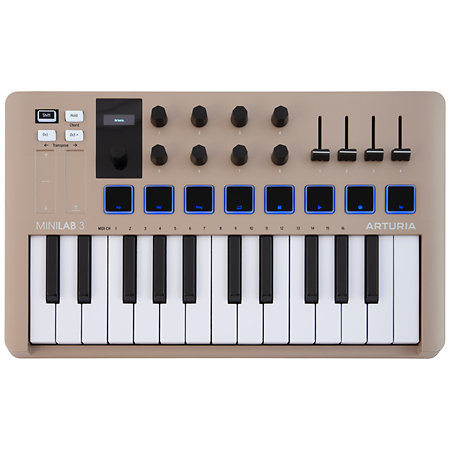 Arturia MiniLab 3 Champagne Limited Edition