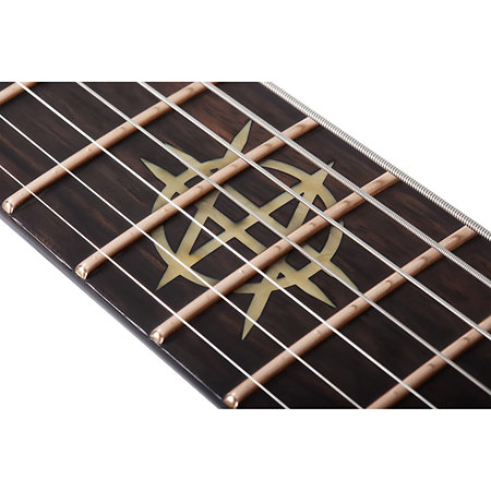 Synyster Gates Custom-7 TR Headless Oak Green Metallic LH Schecter