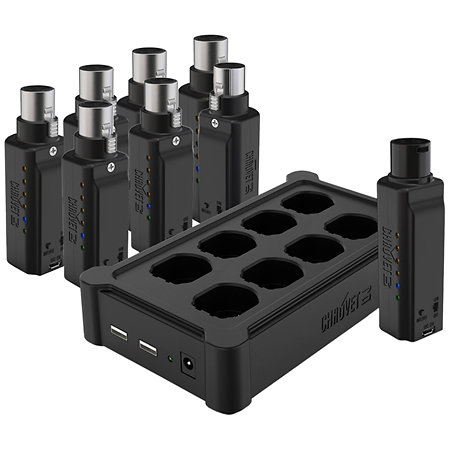 Chauvet DJ Pack D-Fi XLR Pack + 4 Récepteurs sup