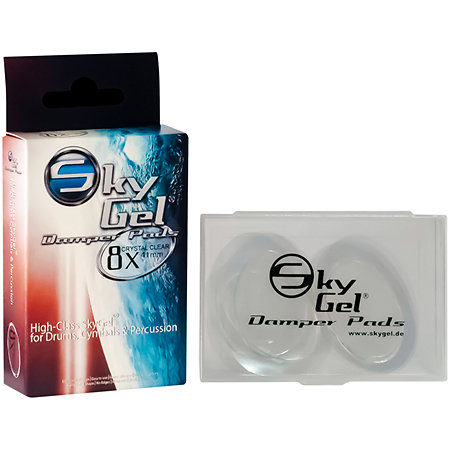 SKY Music SGDP8CEL Damper Pads Skygel Crystal Clear (pack de 8)