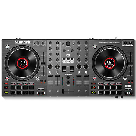 NS4FX + K-Max MK2 Large 2/4 Channels DJ Controller Bag Numark