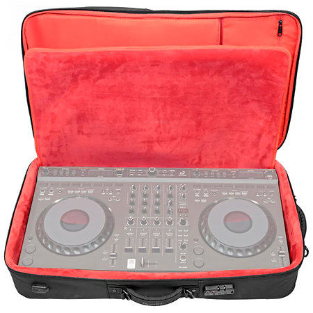 NS4FX + K-Max MK3 Large 3/4 Channel DJ Controller Backpack Numark