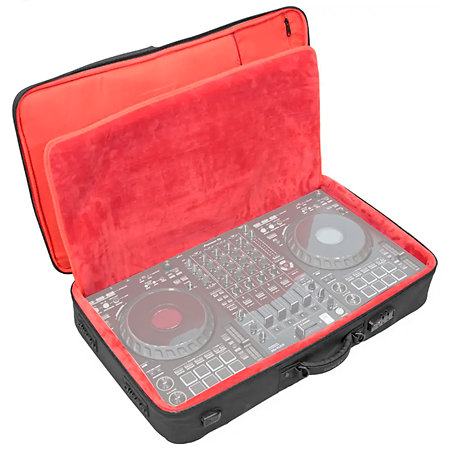 NS4FX + K-Max MK3 Large 3/4 Channel DJ Controller Backpack Numark