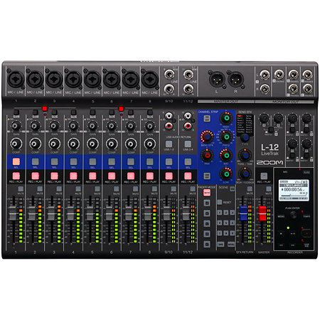 Pack LiveTrak L-12 + Housse Zoom