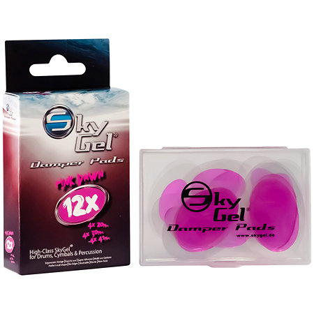 SKY Music SG12PI Damper Pads Skygel Pink Dawn (pack de 12)