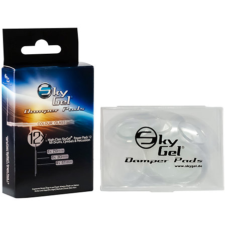 SKY Music SG12GL Damper Pads Skygel Glass (pack de 12)