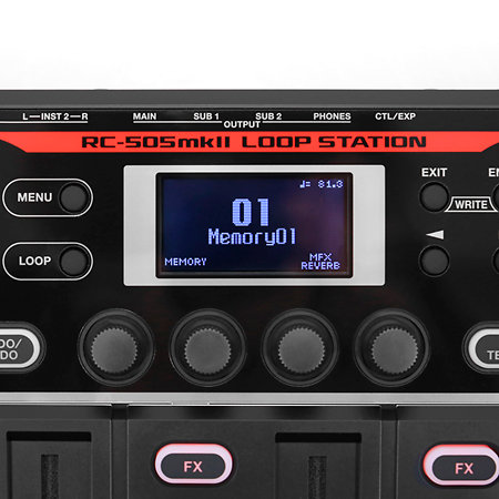 Boss Pack RC-505 MKII + Cover