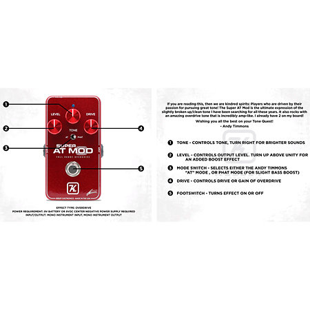 Super AT Mod Overdrive Limited Edition Keeley