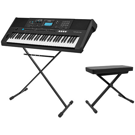 Yamaha Pack PSR-E473 + Stand + Banquette
