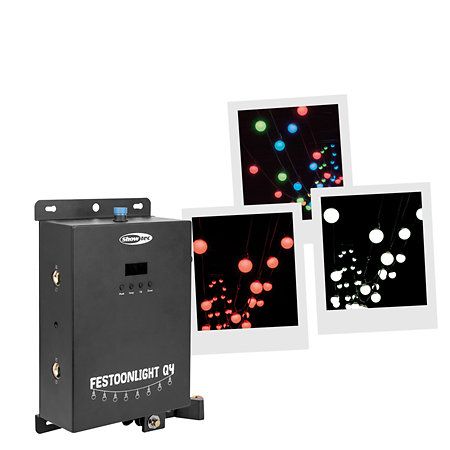 Showtec Festoonlight Q4 Controller + Câble 10 m
