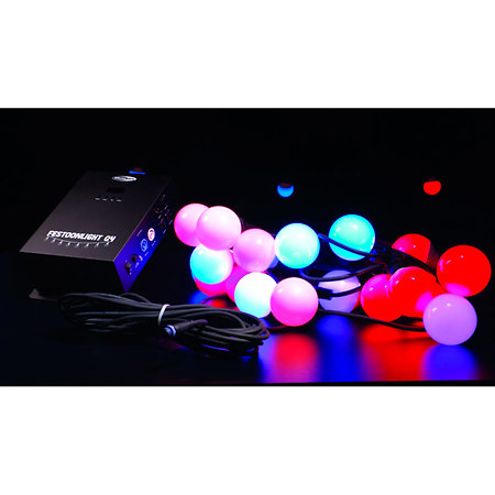 Festoonlight Q4 Controller + Câble 10 m Showtec