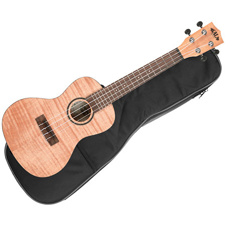 Kala KA-CEM Exotic Mahogany Concert Naturel + housse