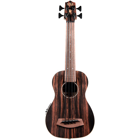 UBASS-EBY-FL Ebony U-Bass Fretless + housse Deluxe Kala