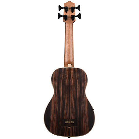 UBASS-EBY-FL Ebony U-Bass Fretless + housse Deluxe Kala