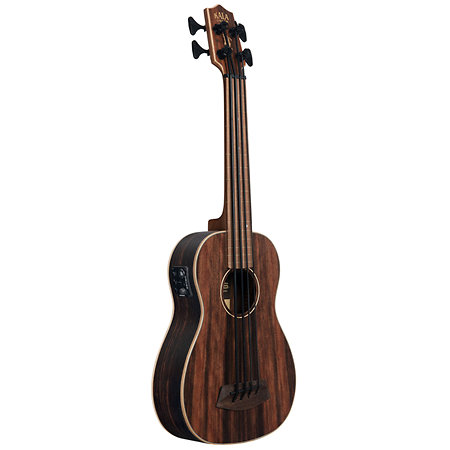 UBASS-EBY-FL Ebony U-Bass Fretless + housse Deluxe Kala