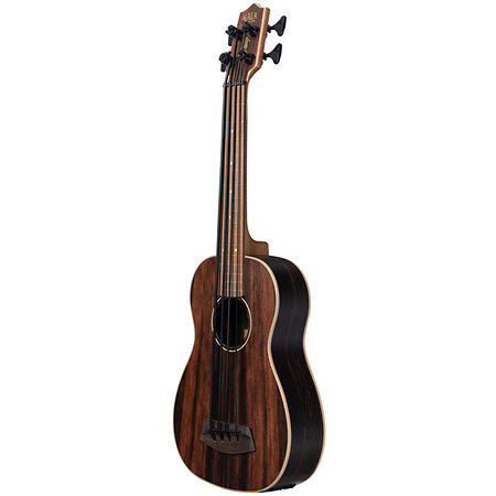 UBASS-EBY-FL Ebony U-Bass Fretless + housse Deluxe Kala
