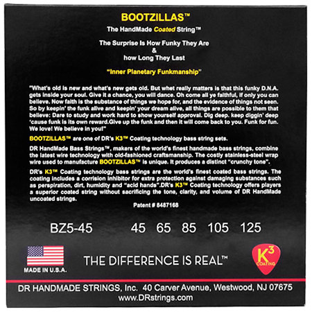 BZ-45 BOOTZILLAS Medium 45-105 DR Strings