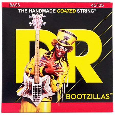DR Strings BZ5 45 BOOTZILLAS 5 Cordes Medium 45-125