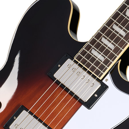 Epiphone Bonehead Riviera Dark Tobacco Sunburst + Etui