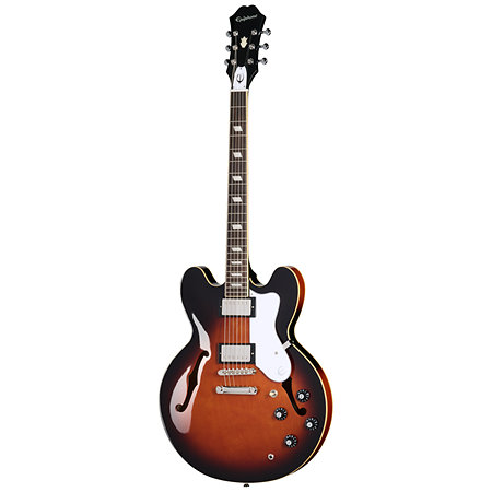 Bonehead Riviera Dark Tobacco Sunburst + Etui Epiphone