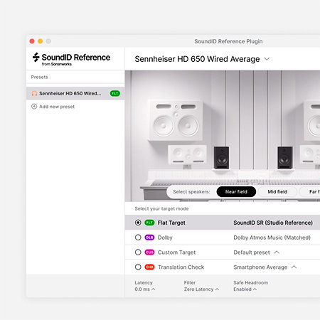 ORIA Mini SoundID Reference Add-on License (Digital Key) Sonarworks