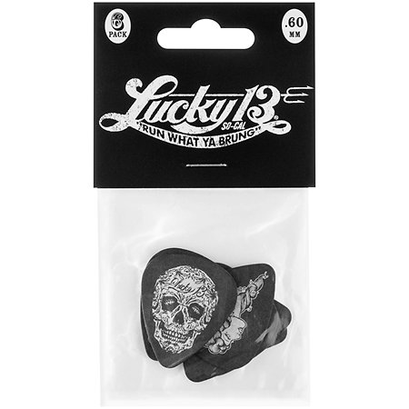 Dunlop L13CP60 Lucky 13 Series III Assortiss 0,60 mm Sachet de 6