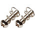 Set de 2 vis + ressorts Micro S Chrome EMG