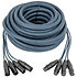 DMX Snake 4 voies XLR 5 broches 10 m Dap