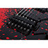 Sullivan King Banshee-7 FR S Obsidian Blood Schecter