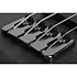 Stiletto Studio 4 See Thru Black Satin Schecter