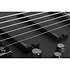 Stiletto Studio 6 See Thru Black Satin Schecter
