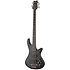 Stiletto Studio 8 See Thru Black Satin Schecter