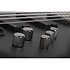 Stiletto Studio 8 See Thru Black Satin Schecter