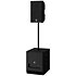 Pack DXS15 MKII + Cover + Roulettes Yamaha