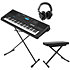 Pack PSR-E473 + Stand + Banquette + Casques Yamaha